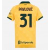 AC Milan Strahinja Pavlovic #31 Tredjedrakt Kvinner 2025-26 Kortermet